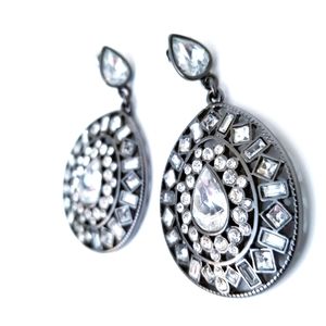 Teardrop Pendant Earrings